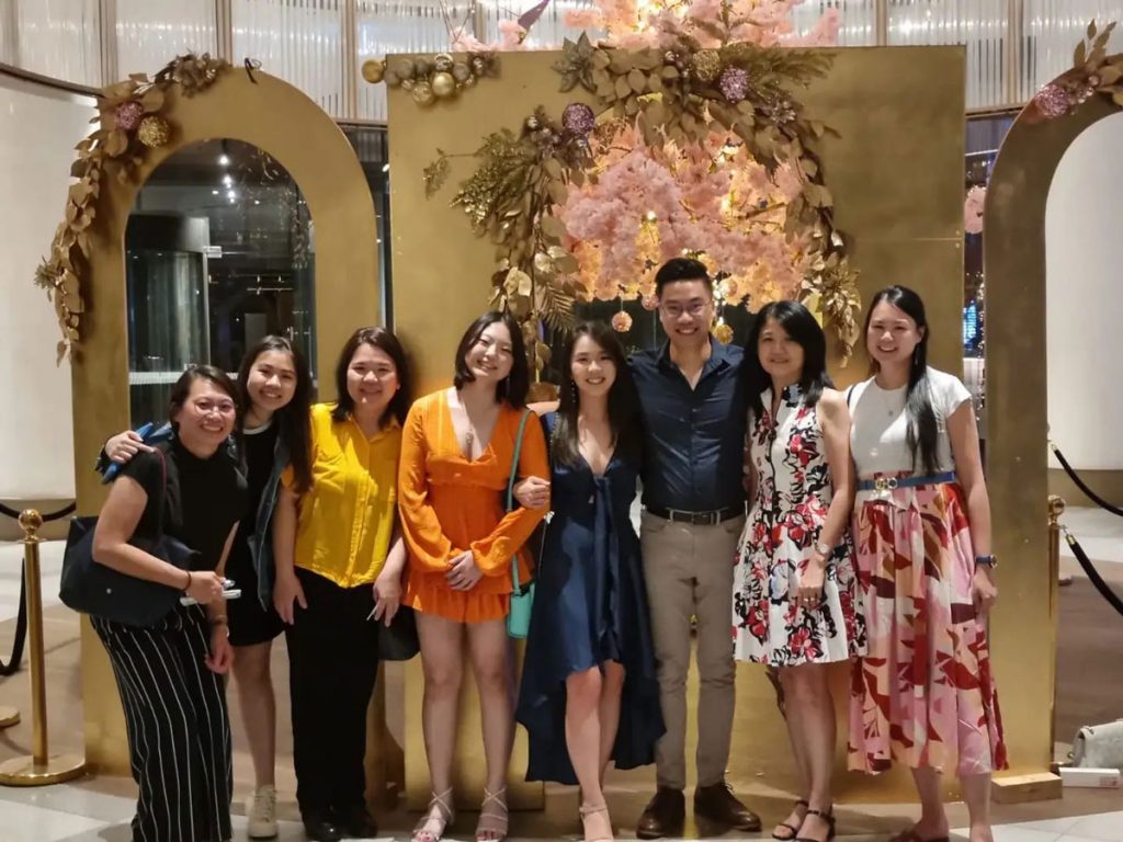 Christmas celebrations with a fun Christmas Dinner with the whole team. 