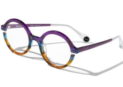 Woow eyewear in colourful frame